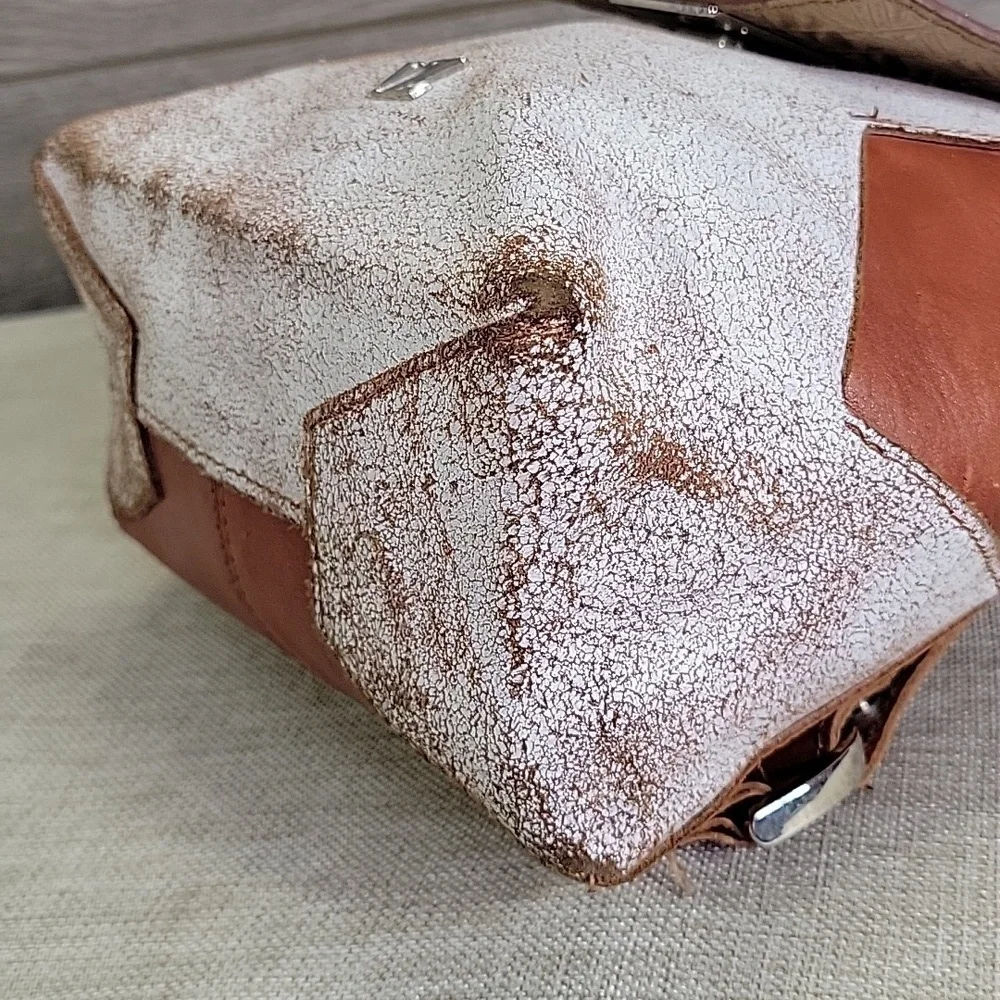Womens Velez Brown Convertible Backpack Shoulder Bag Tote Purse